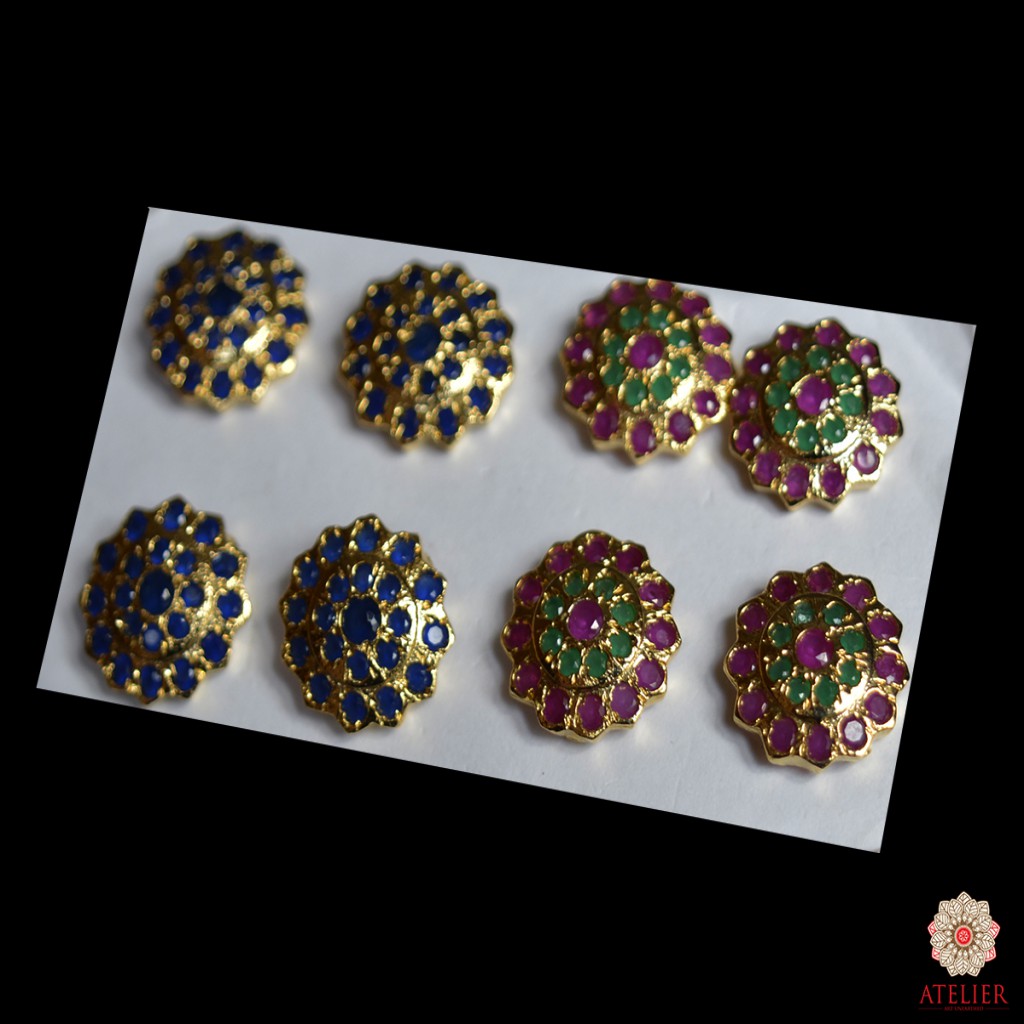 MSE1 Stone Ear rings