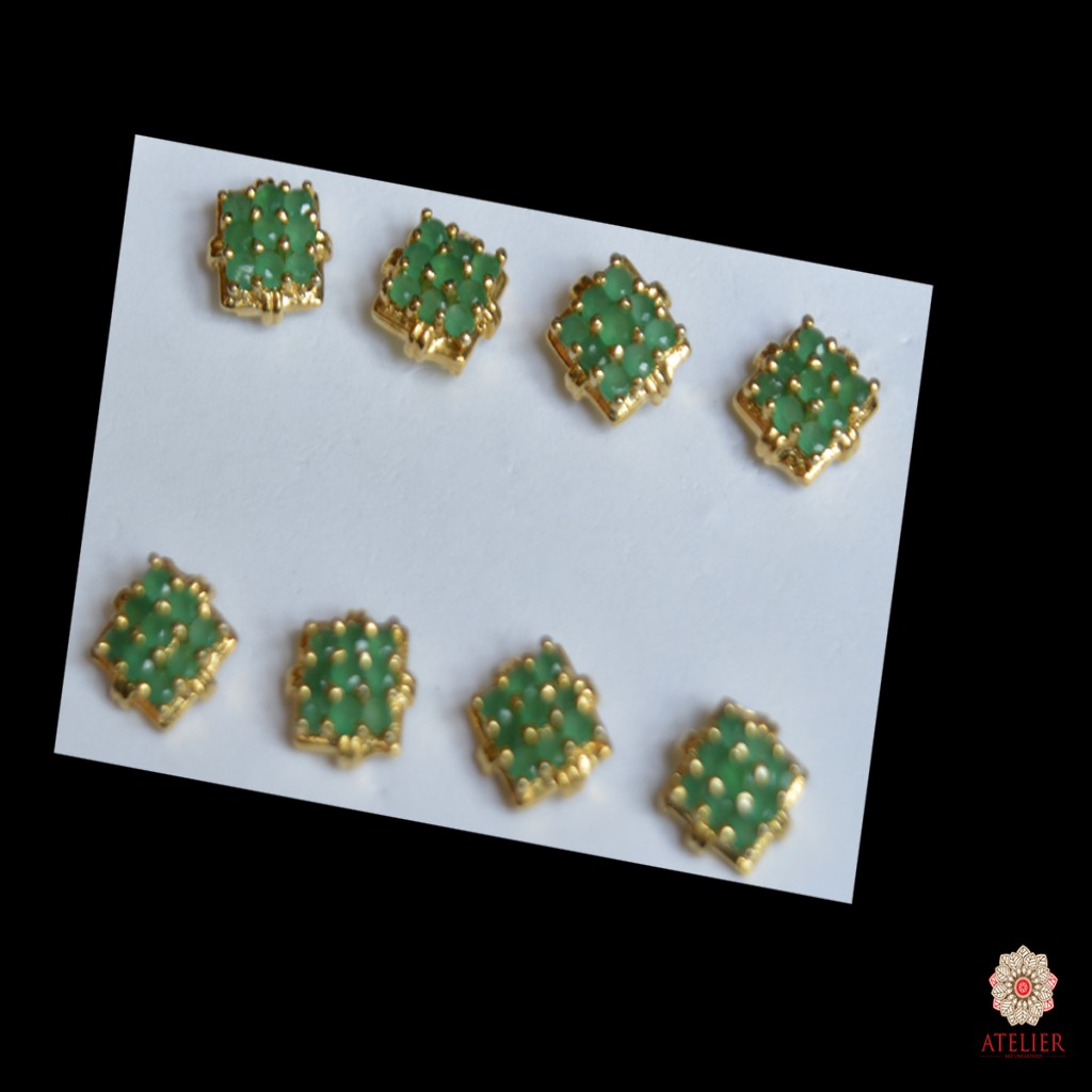 MSE2 Stone Ear rings